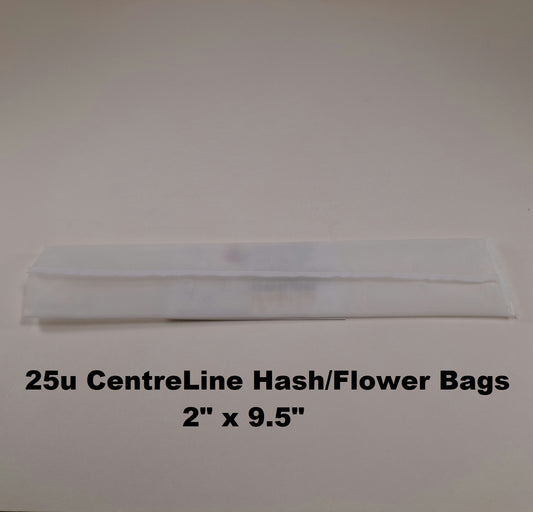 CannaPlates CenterLine Seam™ 2" x 9.5" Rosin Bags - 25u/90u